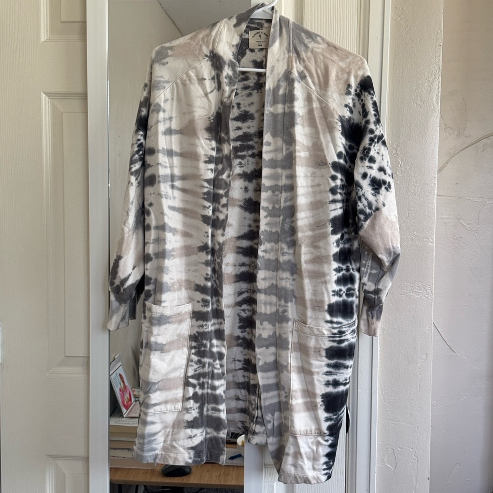 Electric & Rose Tie-Dye Cardigan